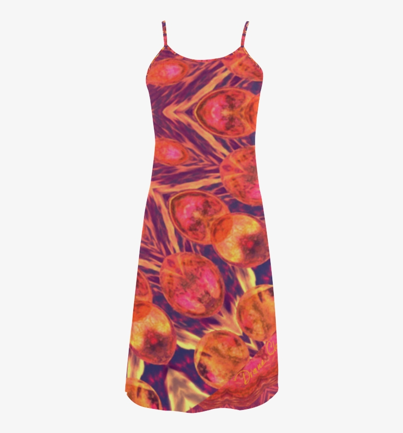 Sunburst, Abstract Peach Cream Orange Star Quilt Alcestis - Day Dress, transparent png #9395312