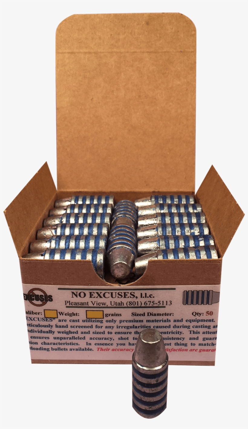 50 Caliber 600 Grain - Box, transparent png #9395363