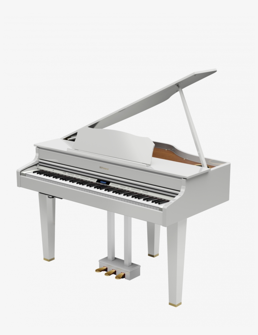 Roland Piano White, transparent png #9395671