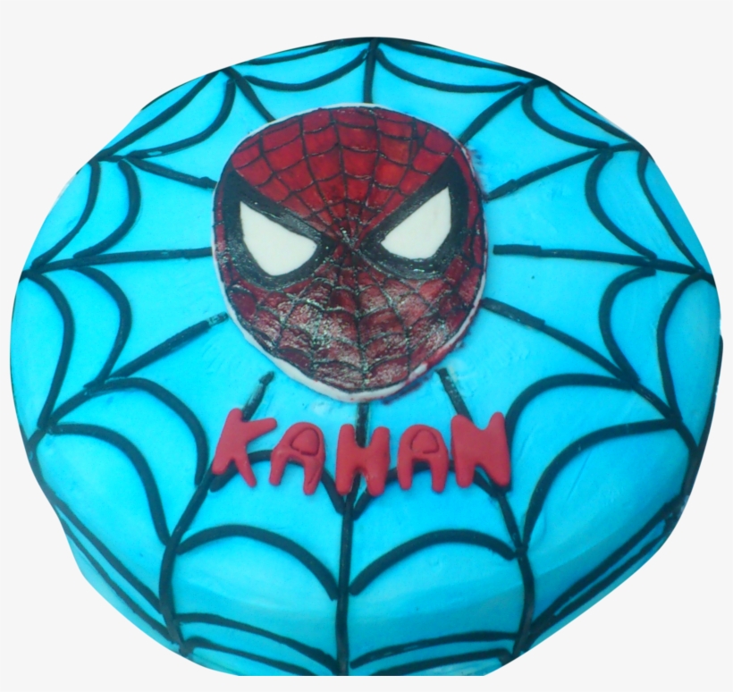 Spider Man Face Cake Barbie Doll Cake Pink & White - Spider-man, transparent png #9395888