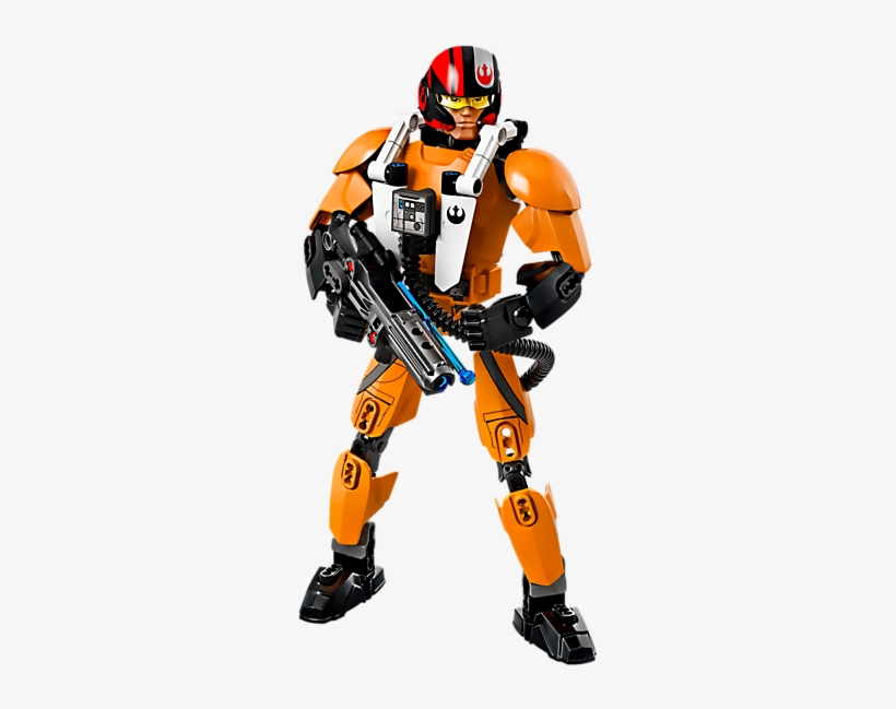 Poe Dameron - Lego 75115 Poe Dameron, transparent png #9395948