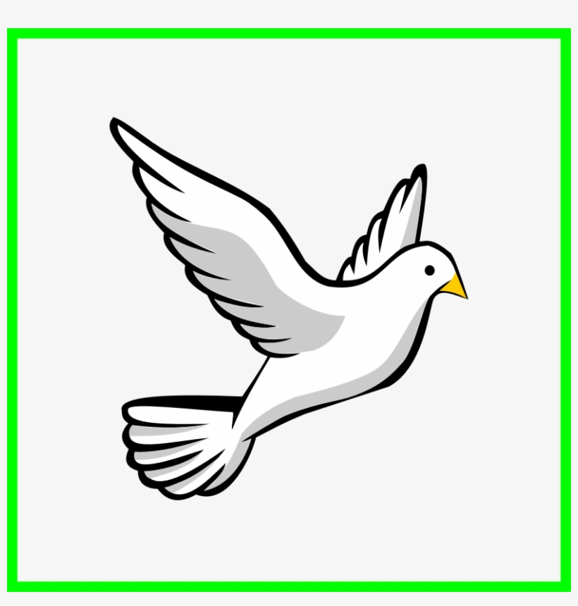 The Best Of Peace - Easy Flying Birds Drawing, transparent png #9396568