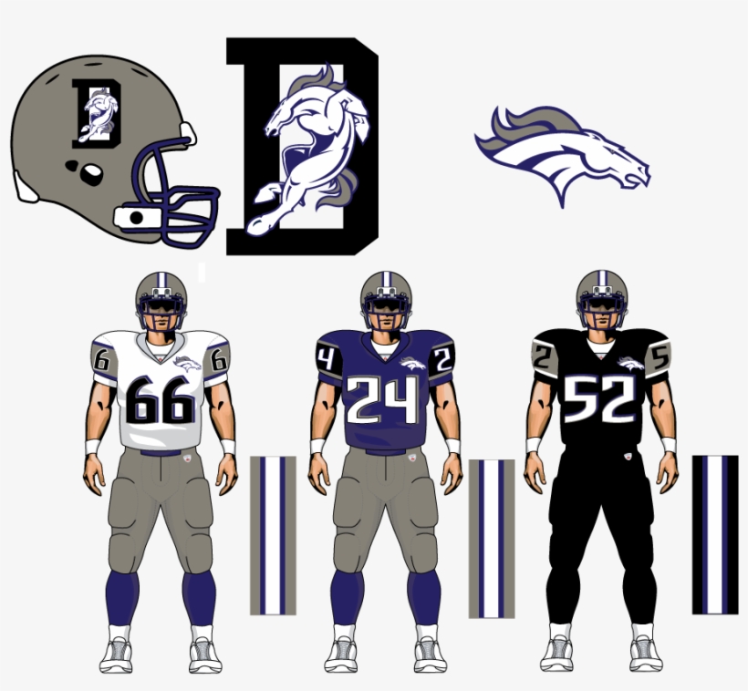 Broncos - Kick American Football, transparent png #9397871