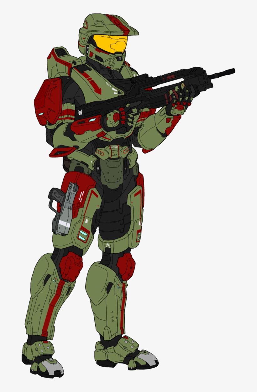 Image Result For Halo Spartan Armor - Halo Fireteam Quiver, transparent png #9398019