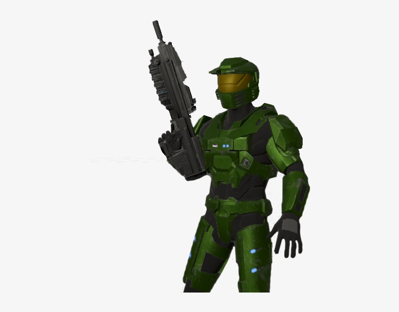 Spartan First Render - Halo Reach Assault Rifle, transparent png #9398070
