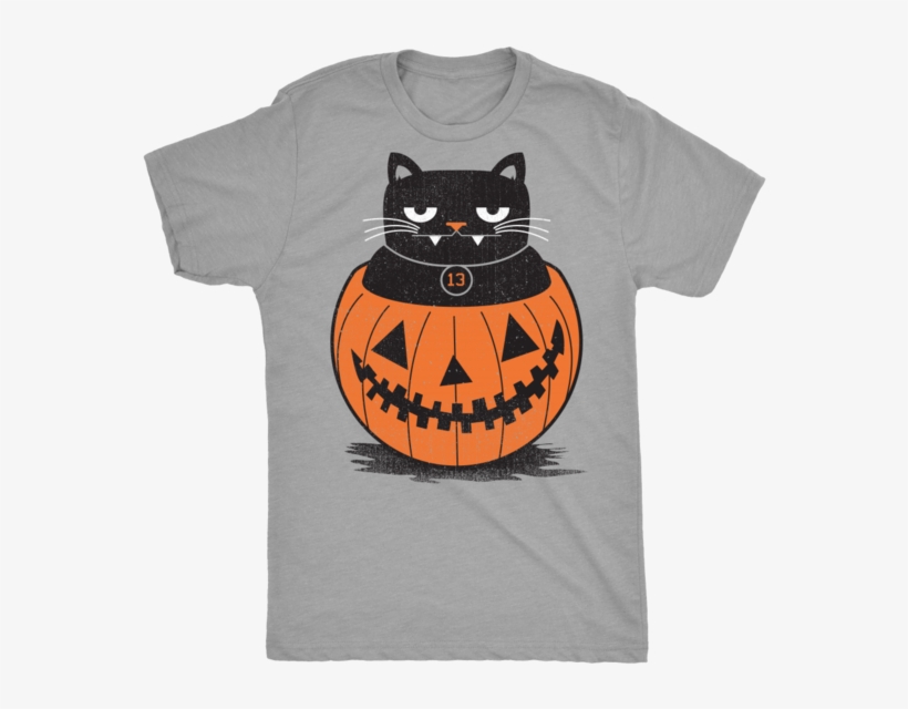 Black Cat - Pumpkin, transparent png #9398138