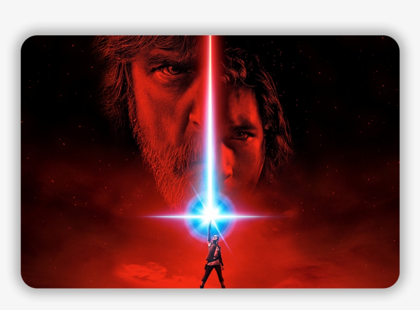 The Movie Was Released - Last Jedi Movie Poster, transparent png #9398200