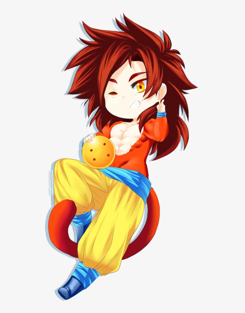 Goku Super, Super Saiyan, Dragon Ball Z, Dbz, Chibi, - Cartoon, transparent png #9398577