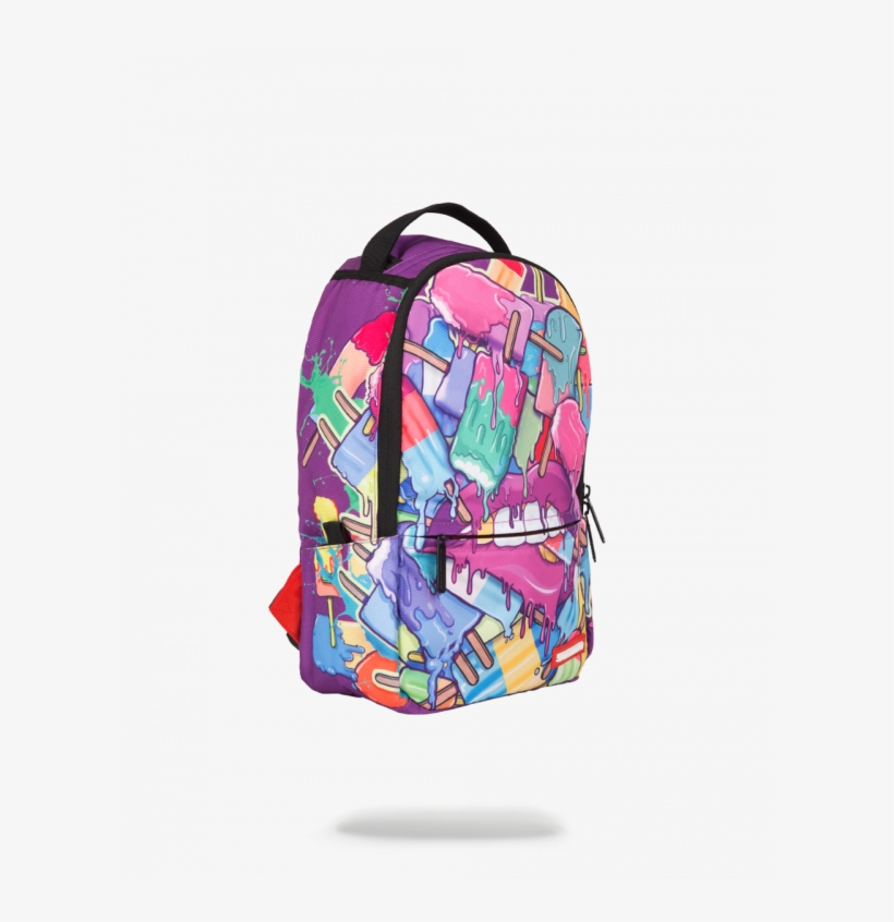 Sprayground Lil Popsicle Grillz Angle - Garment Bag, transparent png #9398649