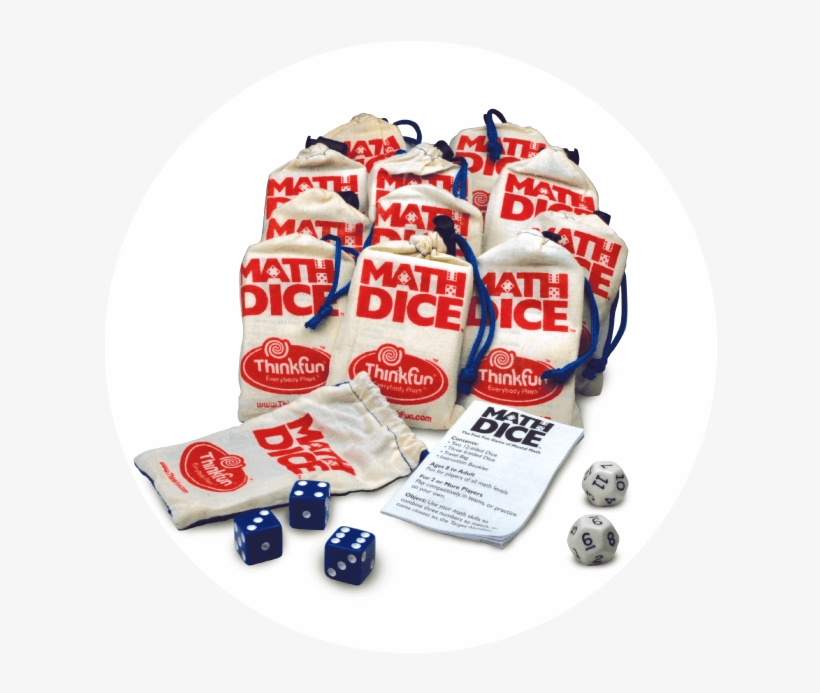 Math Dice Product - Dice Game, transparent png #9399140