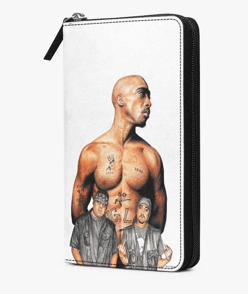 Dailyobjects 2pac Biggie Travel Organiser Passport - Tupac Shakur, transparent png #9399217