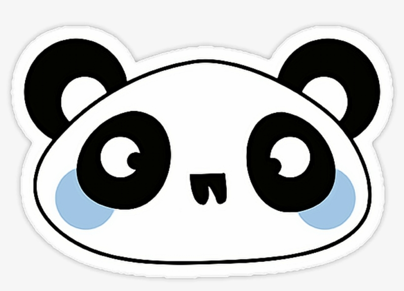 Panda Sticker, transparent png #9399374