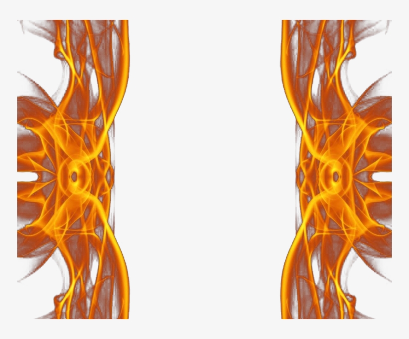 Abstract Fireish Border - Illustration, transparent png #9399626