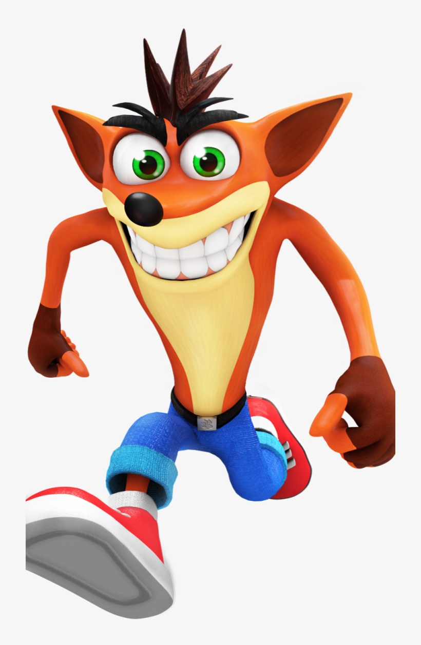 Video Game / Crash Bandicoot Mobile Wallpaper - Crash Bandicoot Render, transparent png #9399667