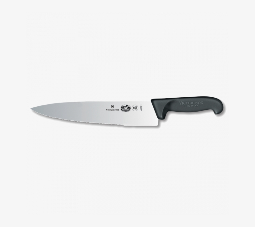 10" Wavy Chefs Knife Victorinox Swiss Army - Victorinox Knife 5.2933 26, transparent png #9399910