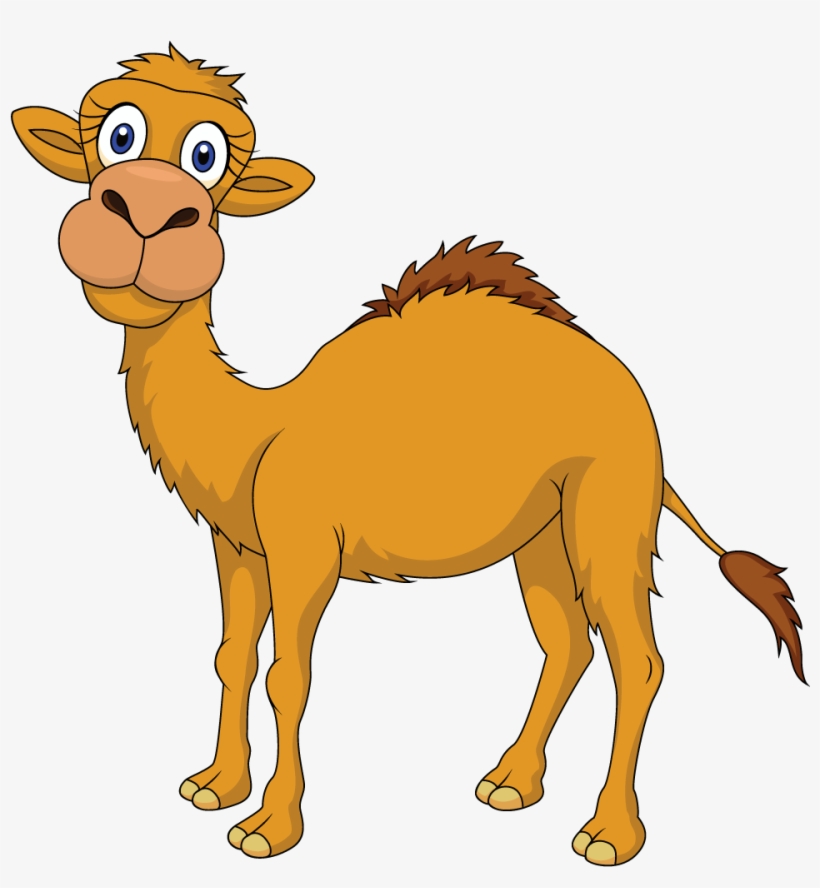 Cute Camel Clipart Funny Pictures - Camel Cartoon, transparent png #940056