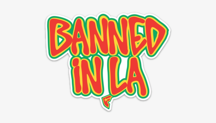 Banned In L, transparent png #940447