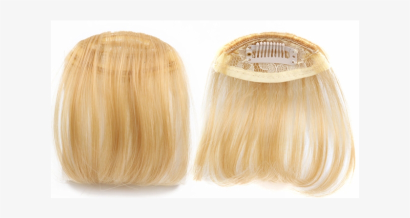 Brown Blonde Streaks - Blonde Bang Png, transparent png #941152