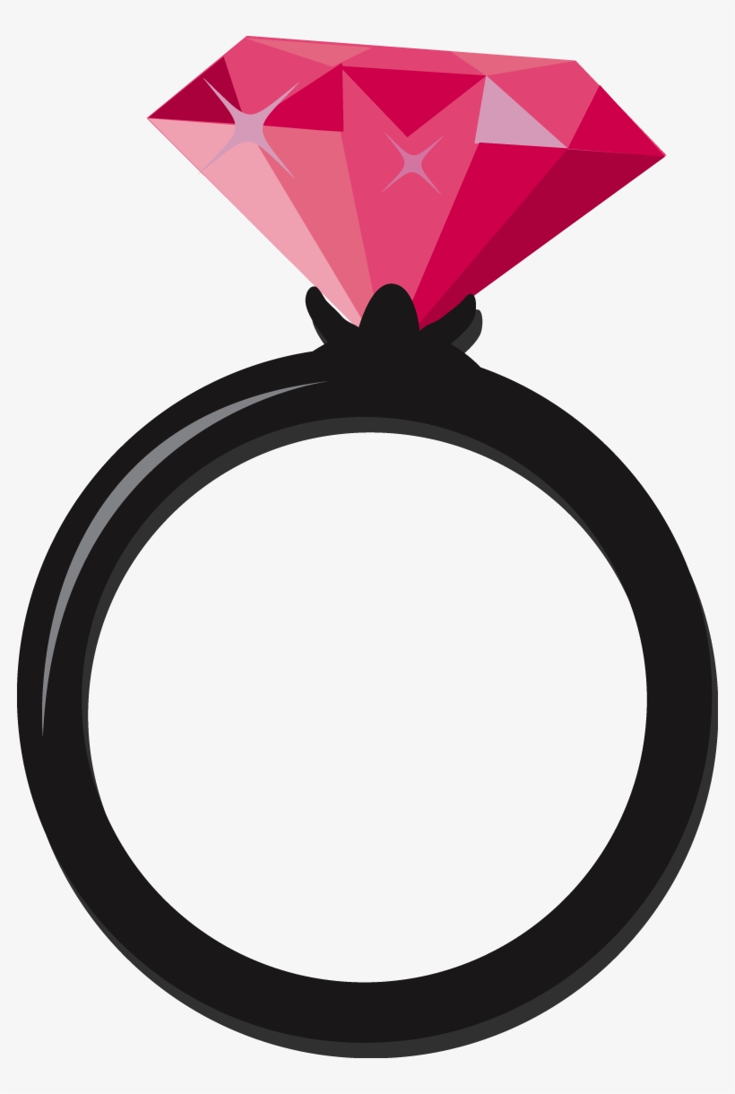 Arcoiris Rainbow Tumblr - Pink Diamond Ring Clipart, transparent png #941153