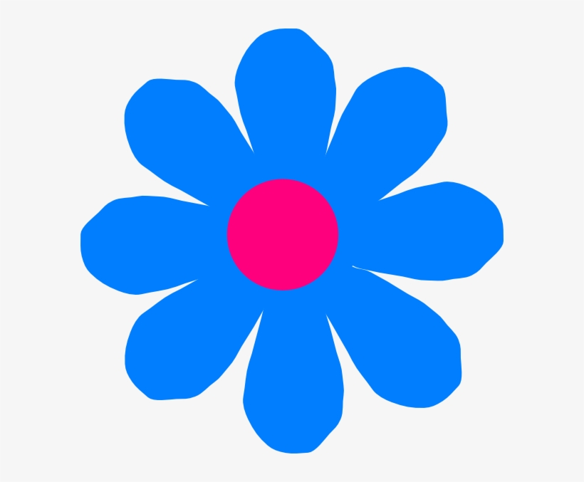 Blue Flower, transparent png #941291
