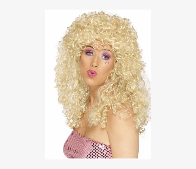 Boogie Babe Wig Blonde, transparent png #941344