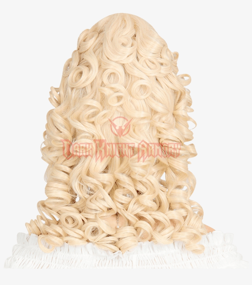 Marie Antoinette Blonde Wig - Cake Decorating, transparent png #941528