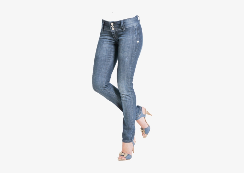 Girl Wearing Jeans - Ladies Jeans Png, transparent png #941905