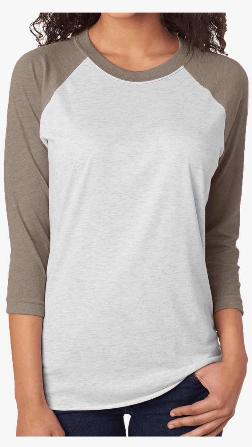 Watercolor Steer Tri-blend Unisex 3/4 Raglan - Ostomy Shirts, transparent png #941958