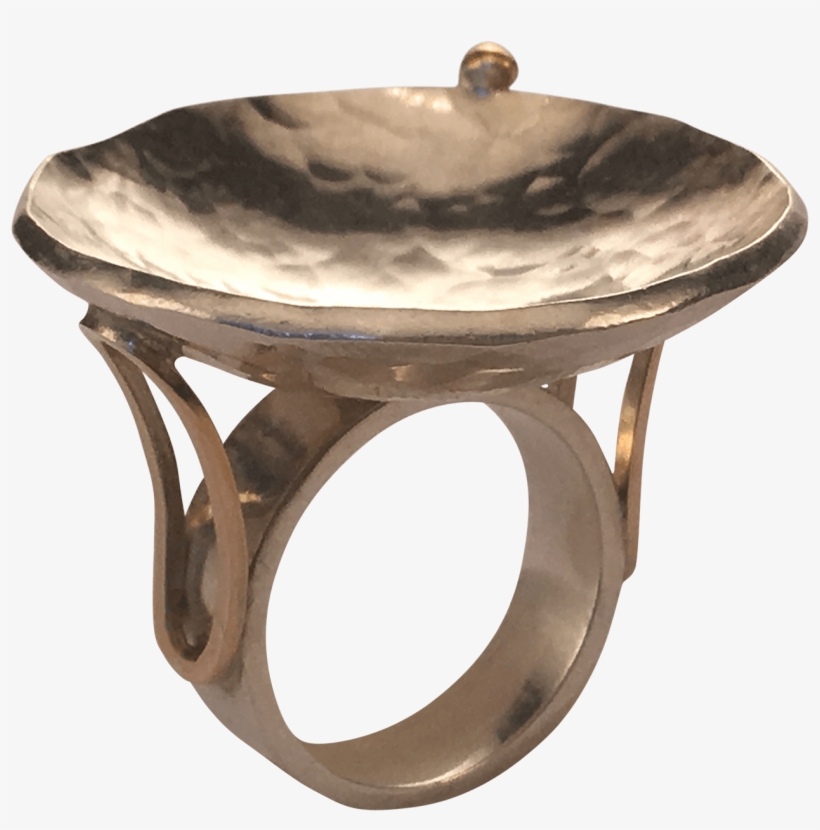 Frodig Ring I Sølv - Silver, transparent png #942100