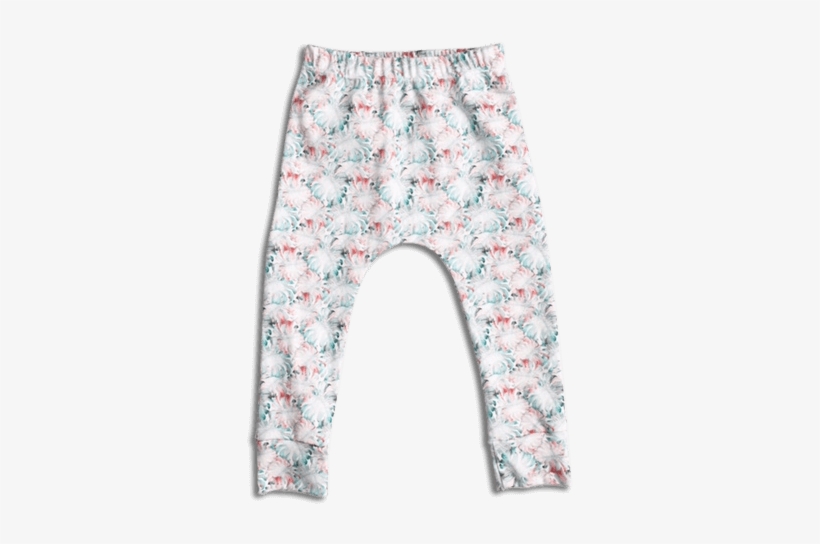 Watercolour Leaf Jogger Pants - Pajamas, transparent png #942166