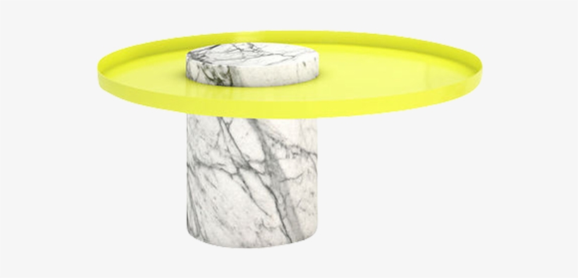 La Chance Salute Coffee Table - Ø 72 X H 34 Cm - Marble, transparent png #942237