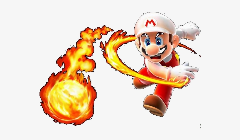 Games On Wheels Usa - Wigglewalls 6" Fireball Fire Ball Super Mario Bros, transparent png #942526