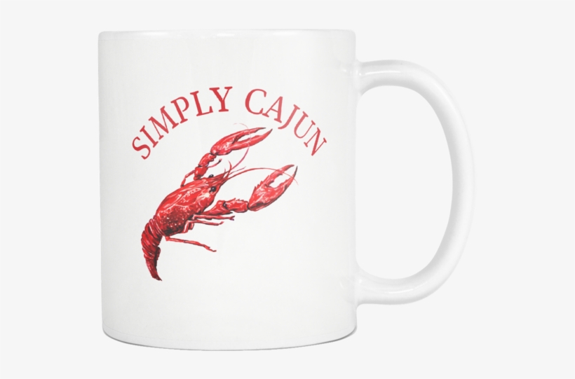 Simply Cajun Crawfish Mug - Gear New Shower Curtain, Image Of Boiled Crawfish Isolated,, transparent png #942930