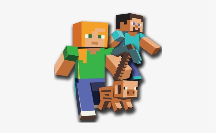 Cliparts Similar To Minecraft Clipart Video Game Character - Minecraft Png, transparent png #943001