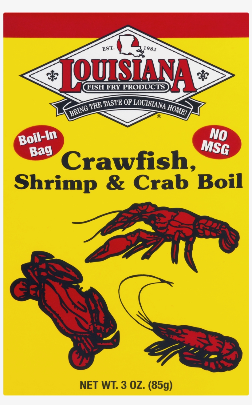 Louisiana Fish Fry Crawfish, Shrimp & Crab Boil-in, transparent png #943049