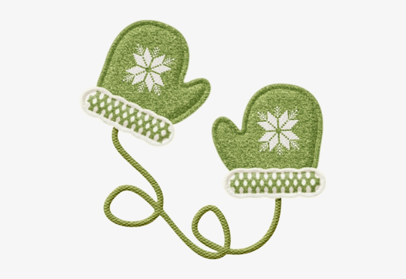 Sheilareid Sw Greenandwhitemittens - Craft, transparent png #943078