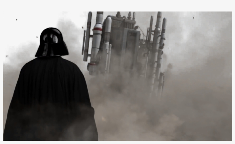 Make A Video On Video Meme For Disappointed Darth Vader - Darth Vader From Behind, transparent png #943208