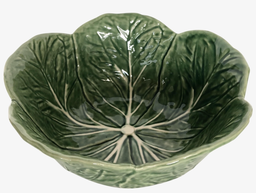 Png Download Bordallo Pinheiro Green Salad Bowl Chairish, transparent png #943440