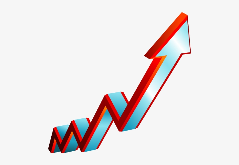 Redblue Arrow - 3d Arrows, transparent png #943445