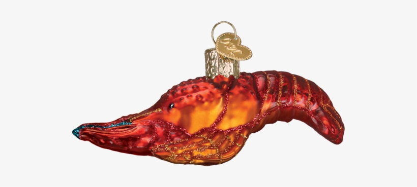 Crawfish Ornament - Old World Christmas Monarch Butterfly Glass Blown Ornament, transparent png #943490