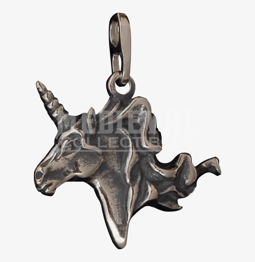 Unicorn Head Pendant - Pendant, transparent png #944450
