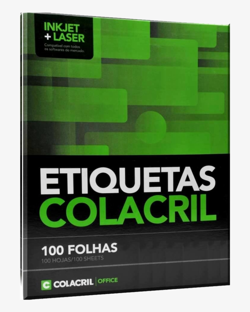Etiqueta Colacril - Etiqueta Adesiva Carta Redonda Cc194 63,5 Mm 100 Folhas, transparent png #944453