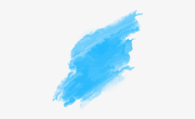 Blue Paint Smudge Png, transparent png #944888