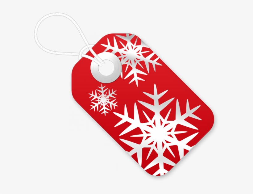 Descargar Etiqueta De Nadal Vermello Nas Cordas En - Ярлик Png, transparent png #944907