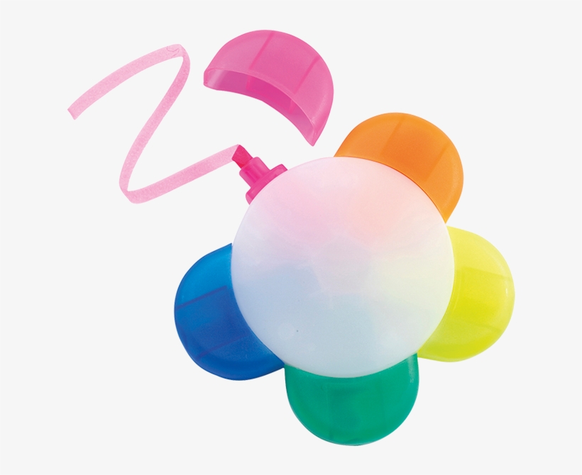 Detail - Flower Highlighter Pen, transparent png #945430
