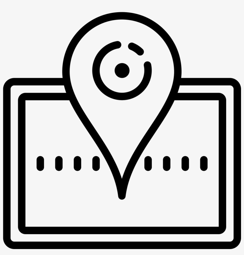It's A Logo That Represents A Map Marker - Locali, transparent png #945742