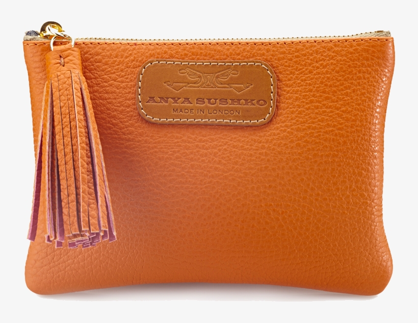 Purse Png File - Anya Sushko Berry Mini Purse In Autumn Shade Orange, transparent png #946308