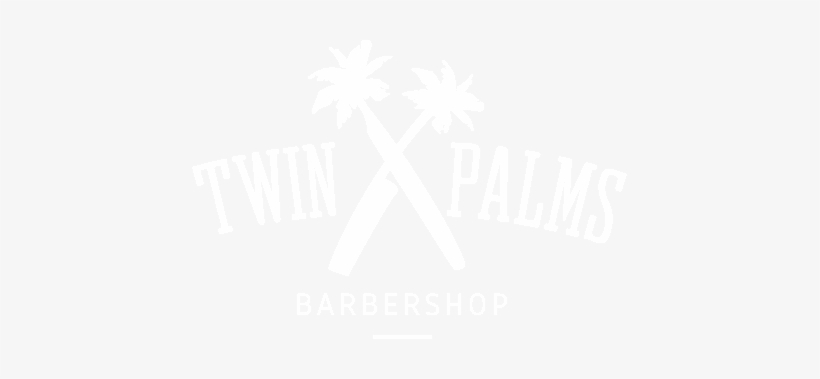 Mobile Logo - Twin Palms Barbershop, transparent png #946429