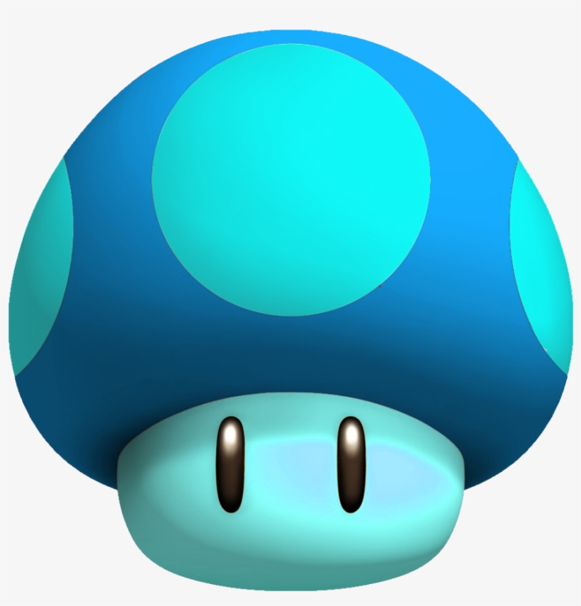 Delta When Mario Eats A Blow Mushroom - Poison Mushroom Super Mario, transparent png #946480