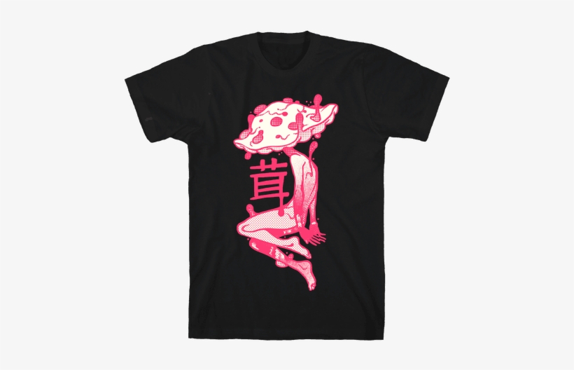 Mushroom Boy Mens T-shirt - T-shirt, transparent png #946482